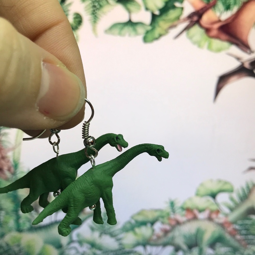 Brachiosaurus Earrings